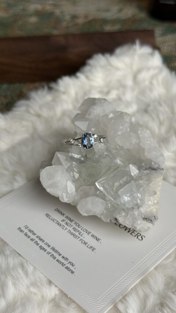 坦桑色托帕(銀)